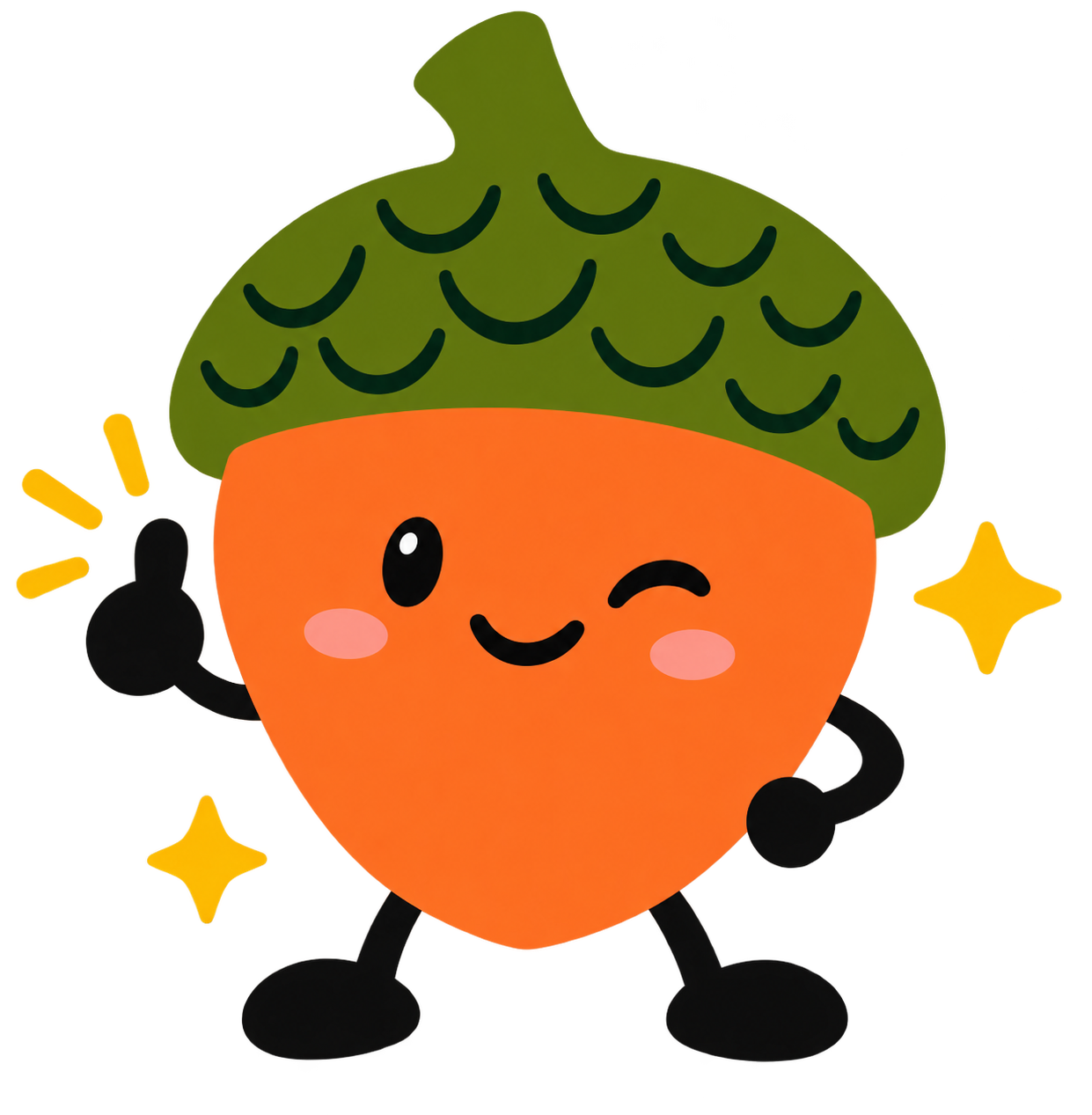 Acorn mascot